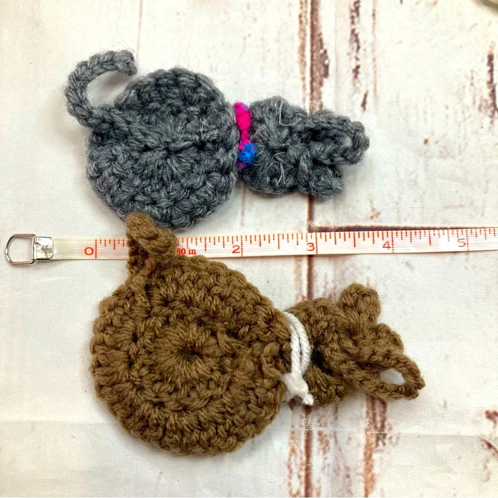 Hand Knit Halloween Ornaments Decorations - Picture 8 of 10